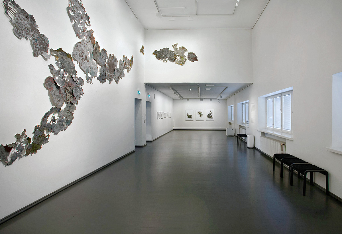 20_Rhizome_ink and pencil on paper_980 x 350 cm_Kajaani Art Museum_ Kajaani_ Finland 2022